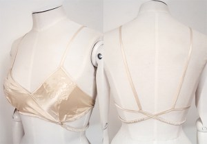 Kestos style silk bralet. Photo by K Laskowska