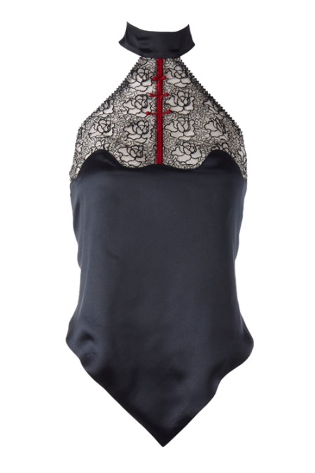 Pillowbook 'Empress Noir' dudou - aren't these details the stuff of lingerie dreams? Sigh! Photo by Pillowbook