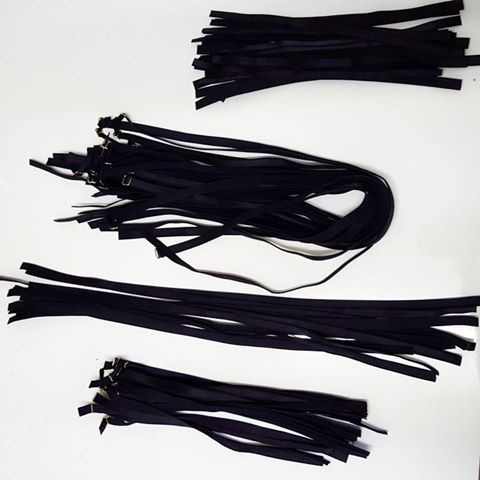 Typically a bra will use approximately a metre of shoulder strapping per garment.  Most indie brands don't make in huge quantities so a minimum order like 1000m can suddenly make life very difficult indeed. 